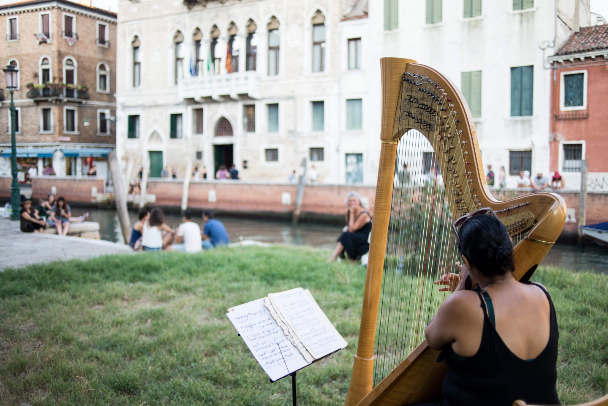 "Les cartes postales musicales ou le journal d'une harpe itinérante" boj venezia180817 083