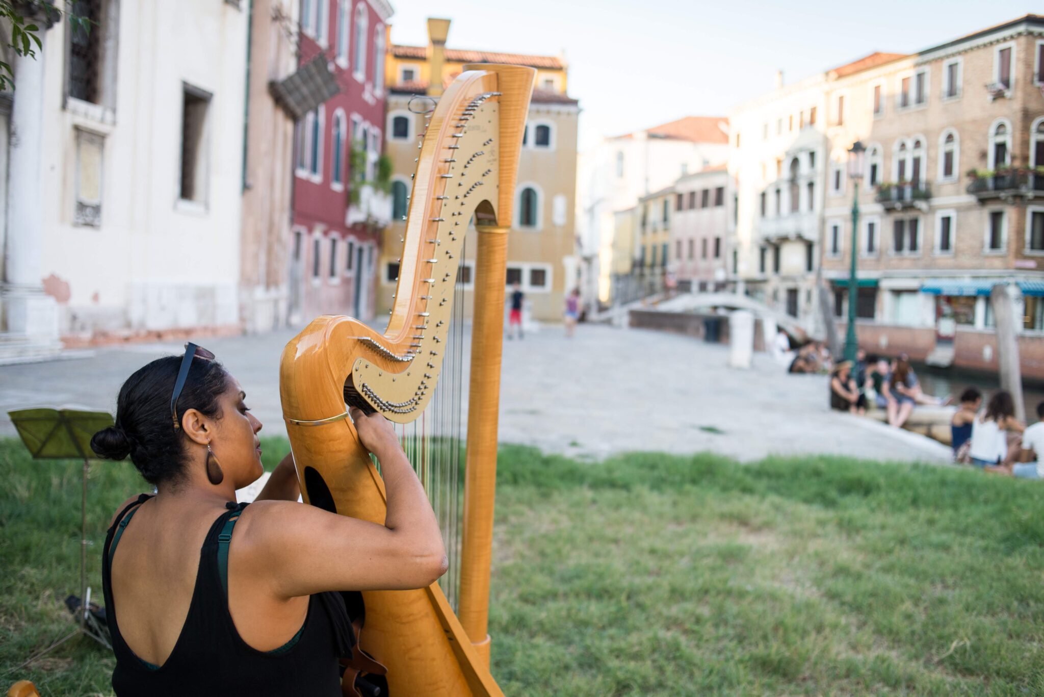 "Les cartes postales musicales ou le journal d'une harpe itinérante" boj venezia180817 102